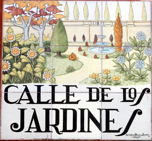 Calle de los Jardines