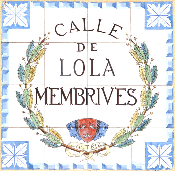 Calle de Lola Membrives