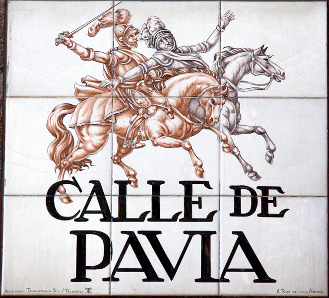 Calle de Pavía