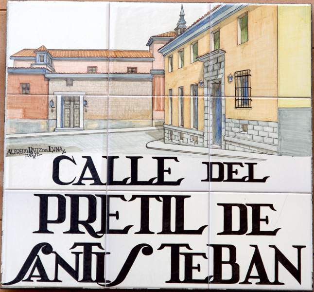 Calle del Pretil de Santisteban